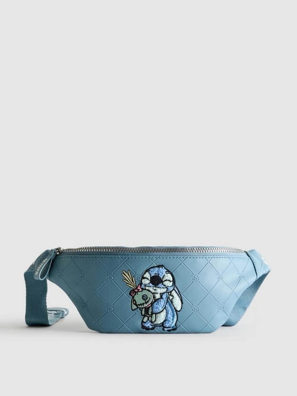 Disney Blue Quilted Stitch Waist Bag